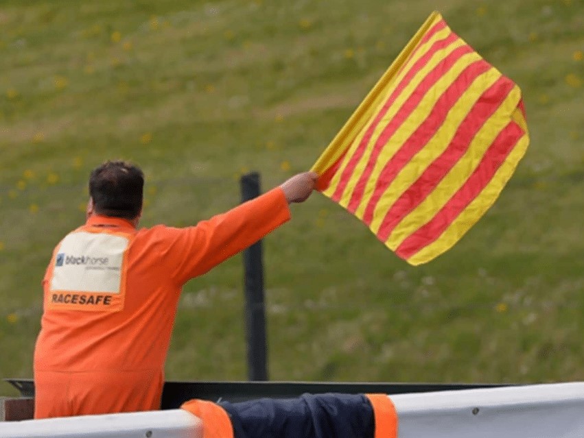 fromula 1 flags indications